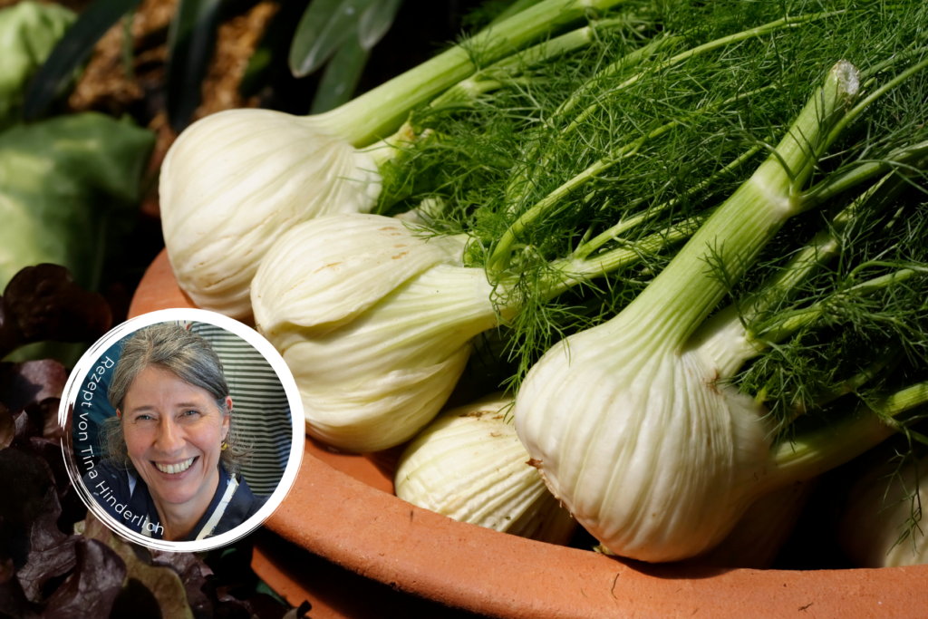 Saisonkalender August - Fenchel im Mittelpunkt mit Rezept von Tina Hinderlich